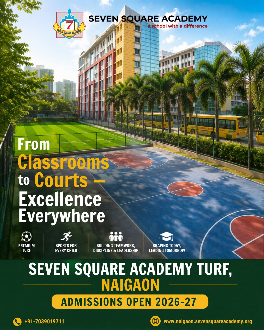 Seven Square Academy - Admissions 2027-28